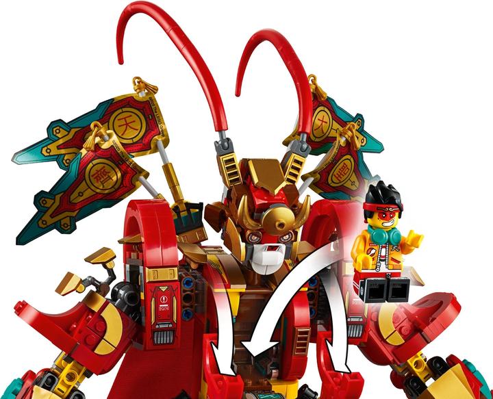 Image du produit LEGO Le roi singe Mech (80012, LEGO Monkie Kid, LEGO difficiles à trouver)