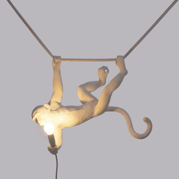 Actual product image Seletti Monkey Lamp White Led Light (120 lm, E14)