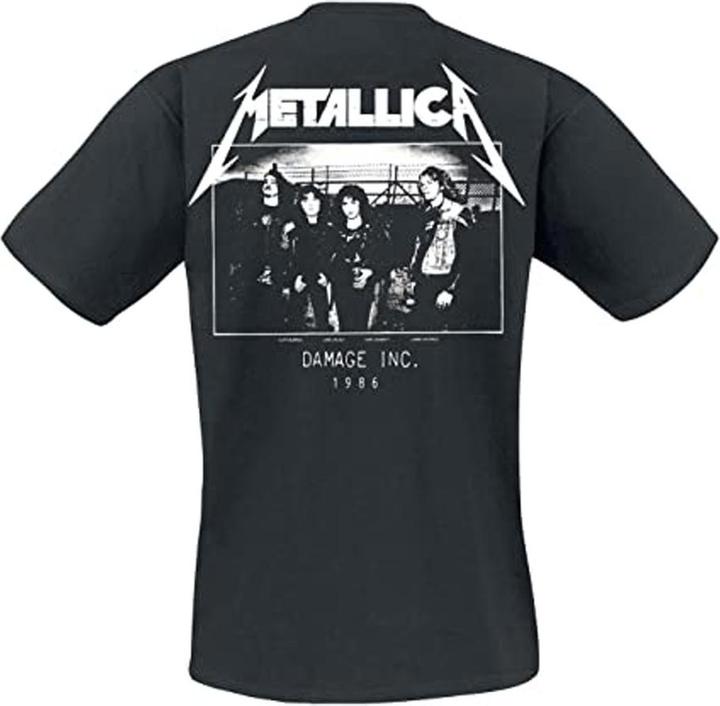 Immagine prodotto Metallica Master Of Puppets Photo Maglietta Stampa posteriore Adulto Unisex (L)