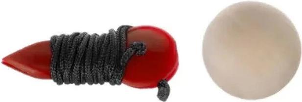 Actual product image Kruzzel BOCCIA Pétanque BOULE SPIEL mit 6 Boulekugeln im Set (6 x, 73 mm)