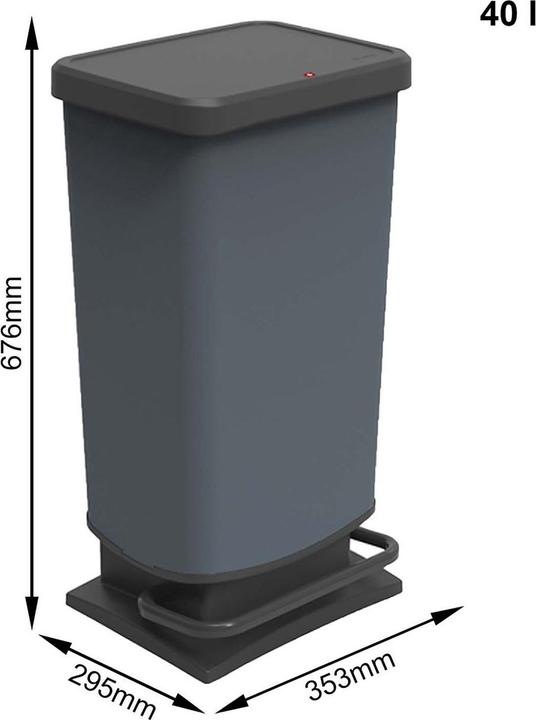 Produktbild Rothopro Tretabfalleimer Paso (40 l)