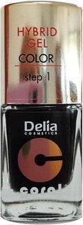 Delia Cosmetics Cosmetics Coral Hybrid Gel Nail Polish No. 26 Black 11ml