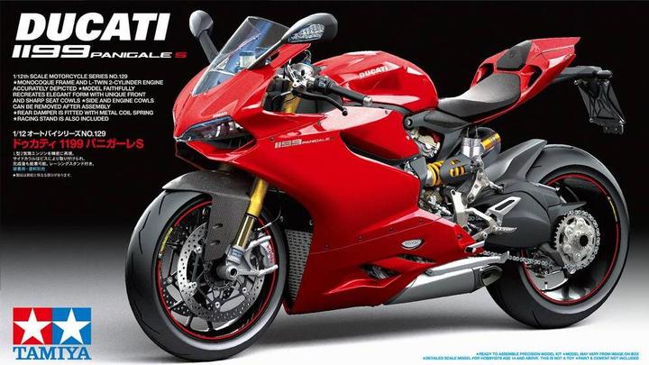 Actual product image Tamiya Ducati 1199 Panigale S
