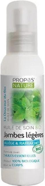 Propos Nature Huile de Soin Bio Jambes Légères (100 ml)