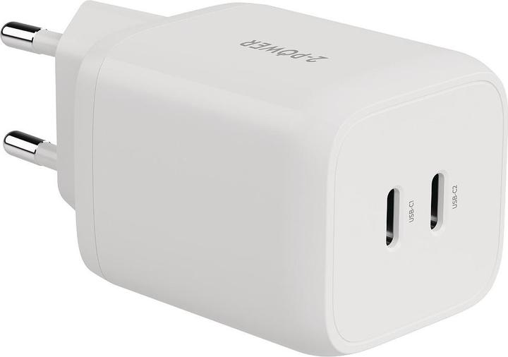 Produktbild 2-Power Wall Charger PD 65W GaN 2 x USB-C (65 W)