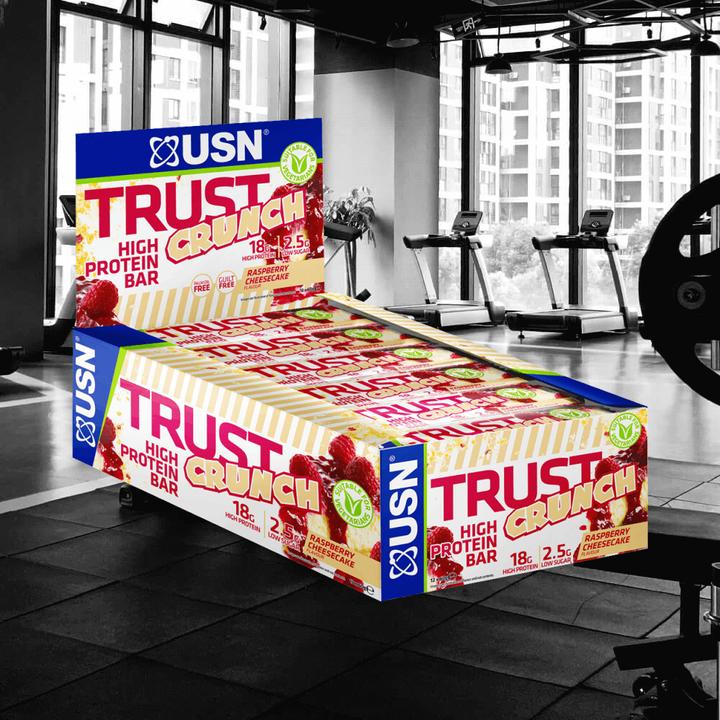 Produktbild USN Trust Crunch Bar (Himbeer, 1 Stk., 720 g)