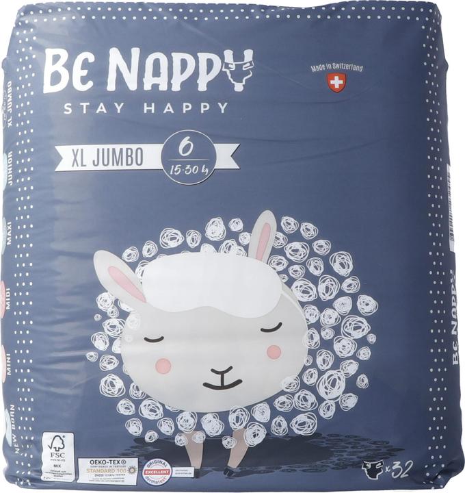 Immagine prodotto Be Nappy Pannolini (Dimensione 6, Pacco trasportabile, 32 Pezzo/i)
