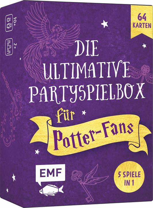 Immagine prodotto Gioco di carte: la scatola di giochi per feste definitiva per i Potterheads (Tedesco)