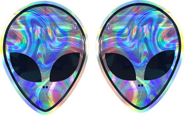 Actual product image Multi-i Mylar Bag Alien 1pcs