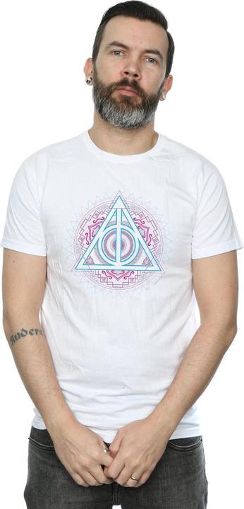Immagine prodotto Neon Deathly Hallows Maglietta Uomo (M)