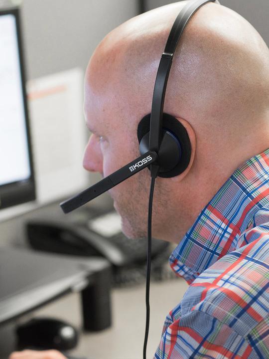 Immagine prodotto Koss Cuffie di comunicazione CS200i, On-Ear, con cavo, microfono, nero (ANC, Cablato)