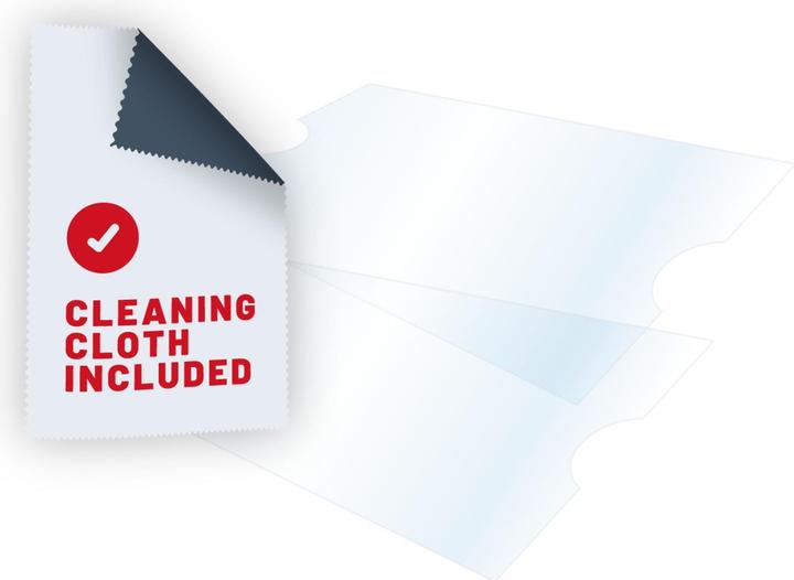 Actual product image Stealth Screen Protector + Cleaning Cloth - Double Pack (Switch 2)