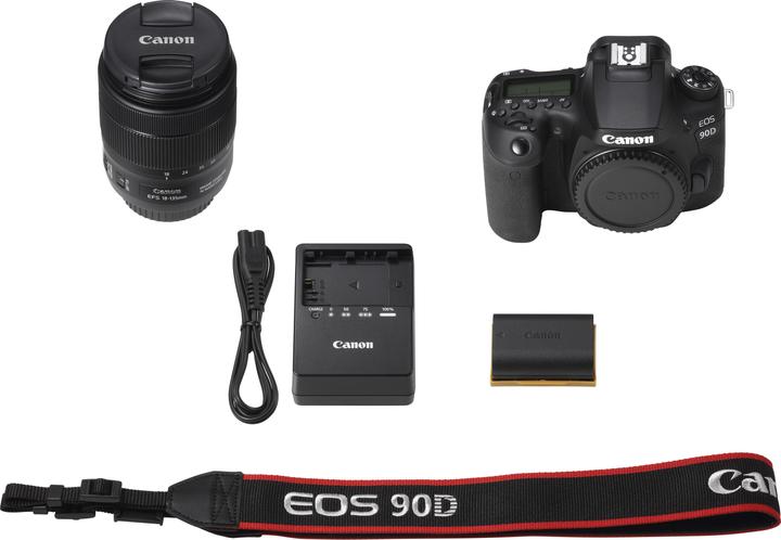 Actual product image Canon EOS 90D Kit (18 - 135 mm, 32.50 Mpx, APS-C / DX)
