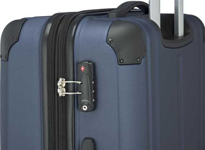 Image du produit Travelite Set de valises 2pcs Marine (194 l, M (50 - 90l), L (90 - 115l))