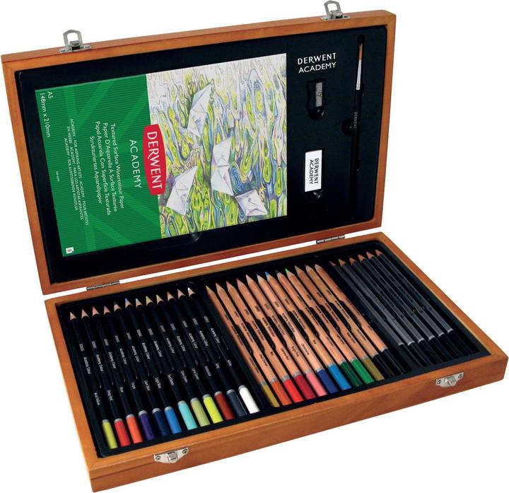 Produktbild Derwent Academy Mal-Geschenkset (Mehrfarbig, 35 x)