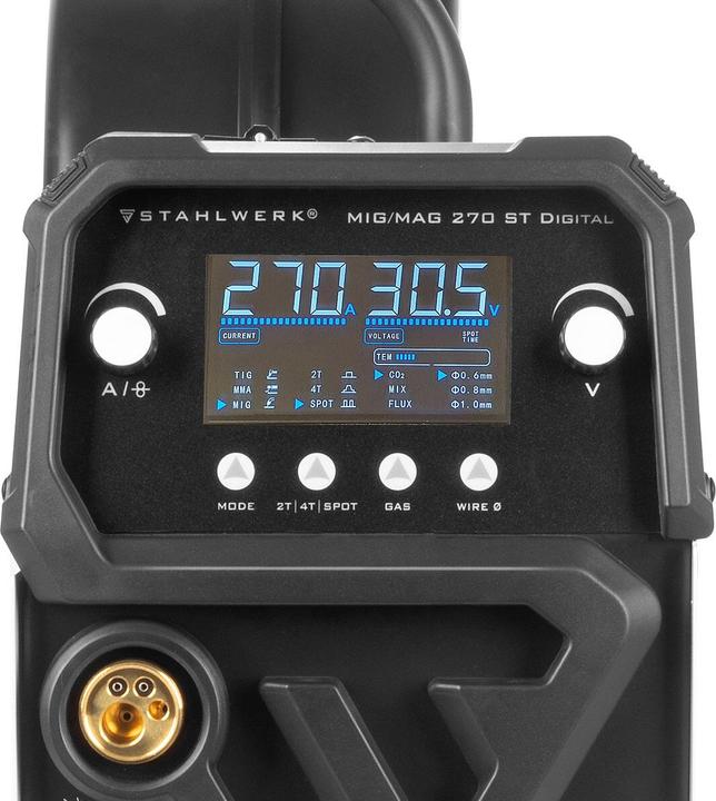 Produktbild Stahlwerk Schweissgerät MIG MAG 270 Digital IGBT 4-in-1 Inverter mit 270 A