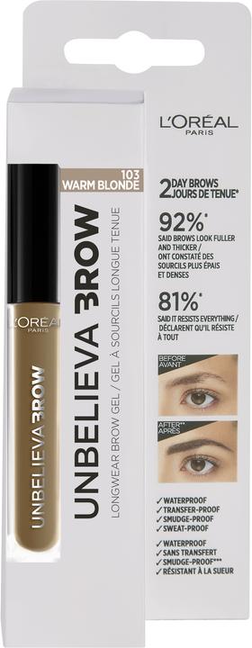 Produktbild L'Oréal Paris Unbelieva Brow (103 Warm Blonde)