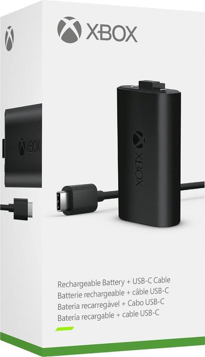 Immagine prodotto Microsoft Xbox Play & Charge Kit (USB-C) (Xbox Serie S, Xbox Series X, Xbox One X, Xbox One S)