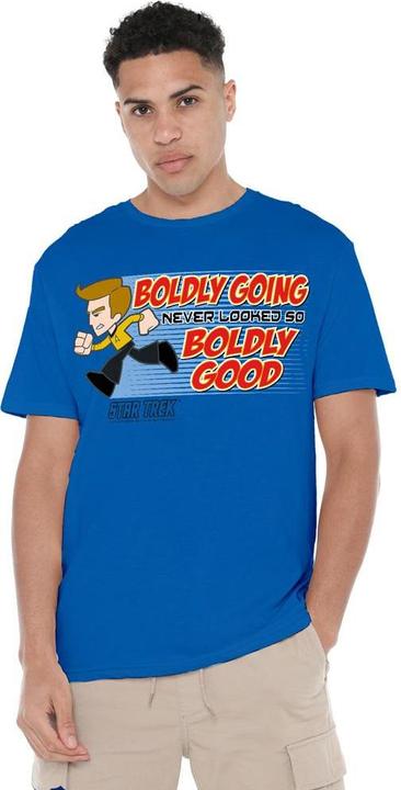 Produktbild Star Trek Quogs Boldly Good TShirt (XL)