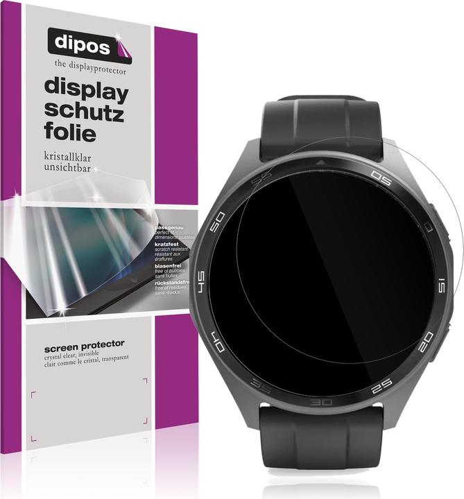 Actual product image Dipos Screen Protector Crystalclear for Hama 7010 Smartwatch