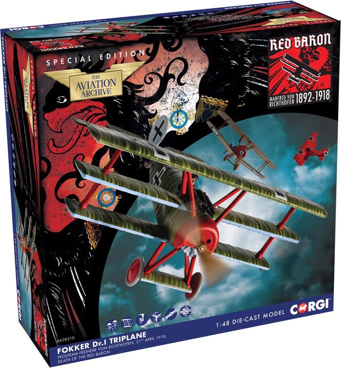 Produktbild Hornby Fokker DR.1 Triplane, Wolfram v.Richthofen-1918