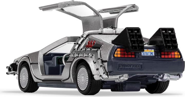 Actual product image Hornby Back to the Future DeLorean and Doc Brown Figure