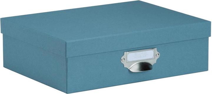 Actual product image Rössler Storage Box S.O.H.O. Blue (337 x 255 x 105 mm, 9 l)