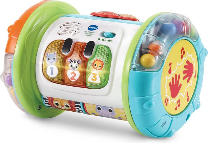 VTech 3-in-1 Rollende Entdecker-Trommel (Deutsch)