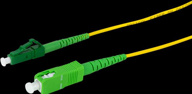 Actual product image LogiLink Fibre optic patch cable, SC plug - LC plug, OS2, 20 m (UTP, CAT6, 20 m)