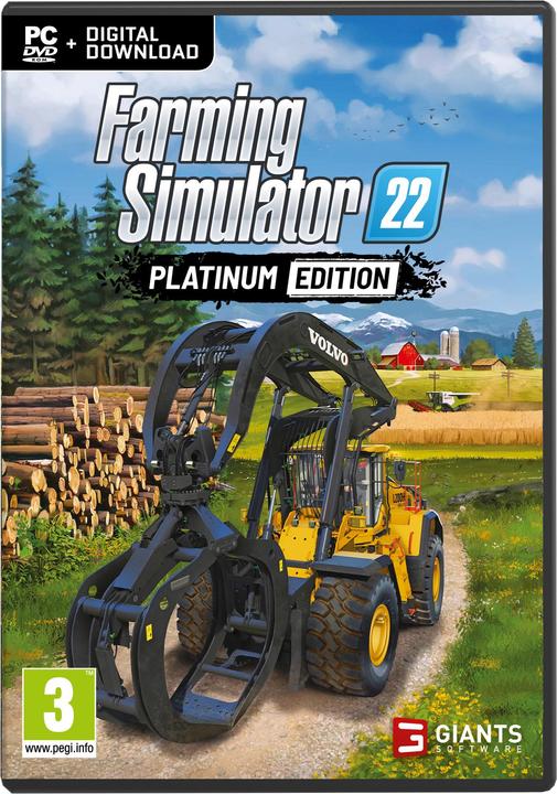 Produktbild Giants Software Farming Simulator 22 – Platinum Edition (PC, IT)