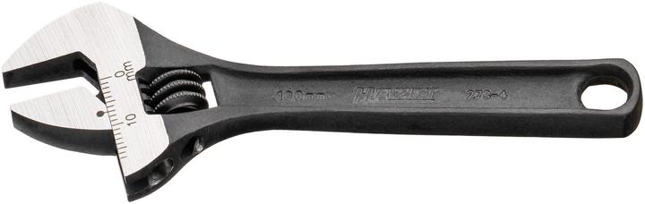 HAZET Open-end wrench ∙ adjustable 279-4 ∙ Outside hexagon profile (13 mm)