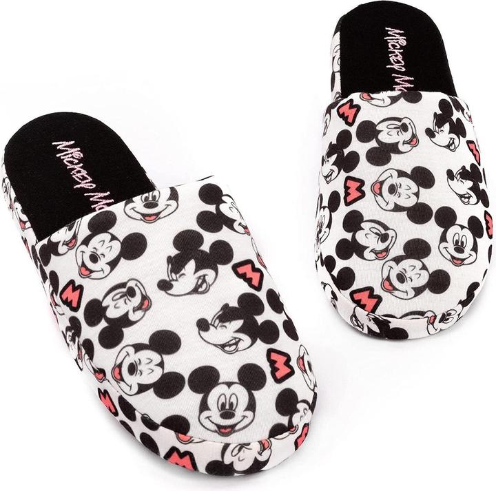 Image du produit Mickey Mouse Chaussons Logo imprimé sur toute la surface (35.5)
