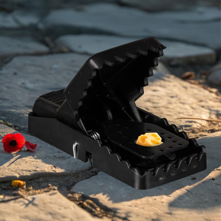 Produktbild Relaxdays Wiederverwendbare Mausefalle im 8er Set