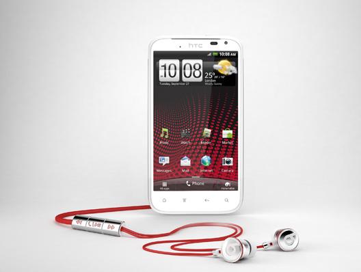 Actual product image HTC Sensation XL - White (16 GB, 4.70", 5 Mpx, 3G)