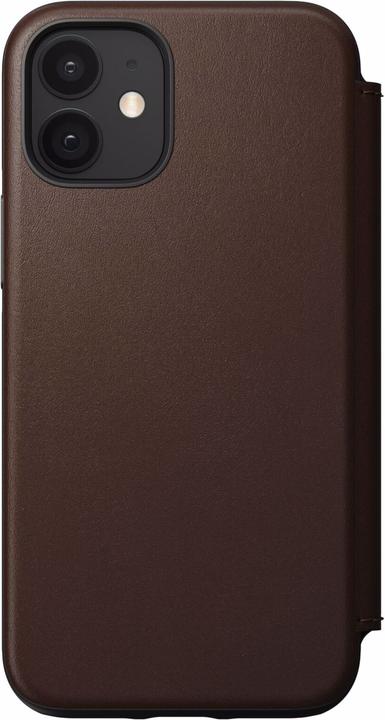 Produktbild Nomad Rugged Folio Case MagSafe Brown Leather iPhone 12 Mini (Apple iPhone 12 mini)