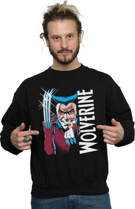 Image du produit - Sweat X-MEN WOLVERINE COME HERE - Homme (M)