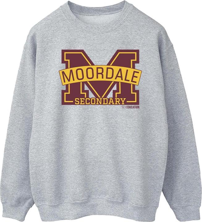 Netflix Sex Education Moordale M Logo 2 Sweatshirt (S)