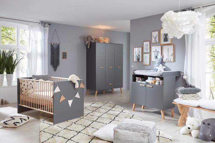 Produktbild Trendteam Mats (Wickelkommode, Babybett, Kinderkleiderschrank)