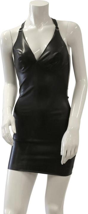 Productafbeelding Guilty Pleasure GP Datex Jurk met Kruisbanden Zwart (XL)