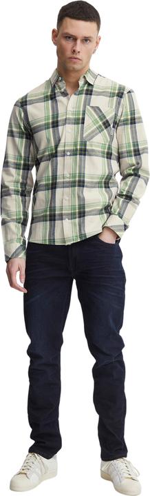 Actual product image Blend Long sleeve plaid shirt with pocket (XL)