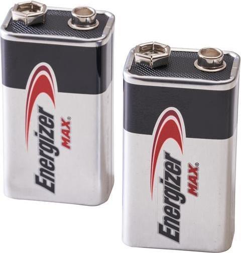 Immagine prodotto Energizer Max (2 pz., 9V Block, 625 mAh)