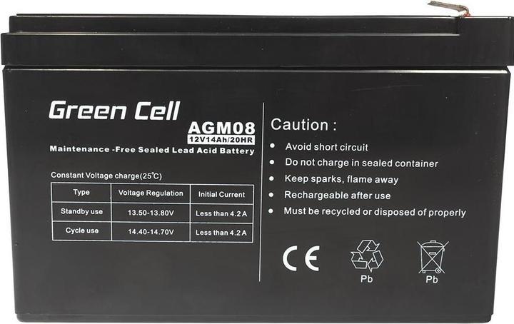 Produktbild GreenCell Battery (12 V, 14 Ah)