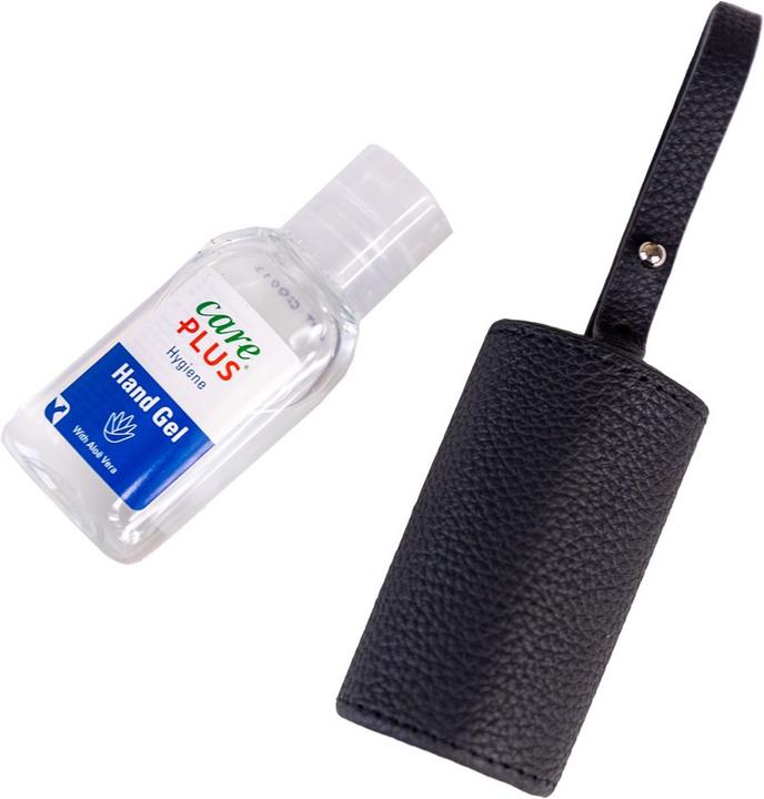 Produktbild Carry & Co. Handcare Leather Case with Button Black