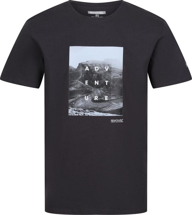 Actual product image Regatta Mens Breezed IV Rock T-Shirt (XL)
