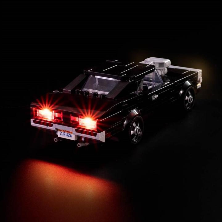 Actual product image Light my bricks LED Light Set for LEGO Speed Champions 1970 Dodge Charger R/T