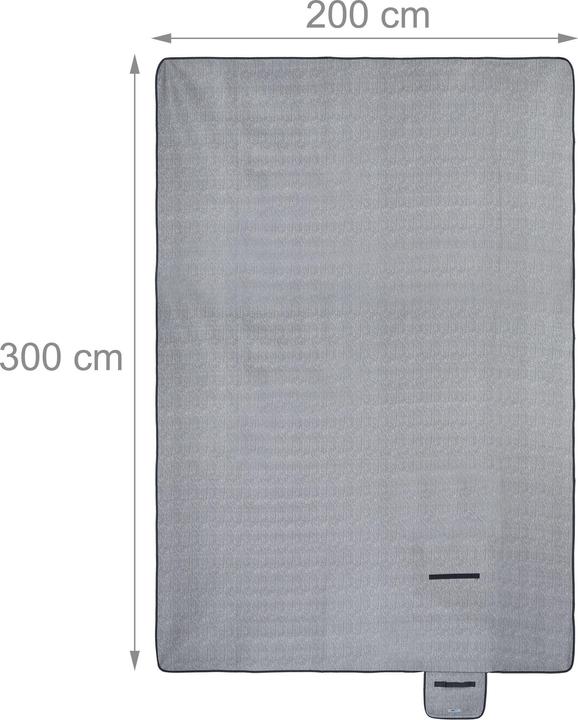 Actual product image Relaxdays Picnic blanket