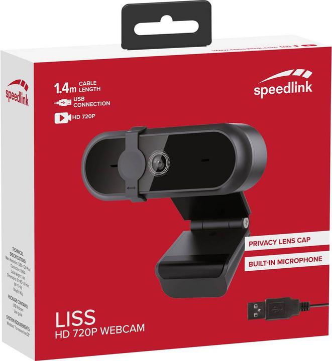 Image du produit Speedlink SL-601800-BK (0.90 Mpx)
