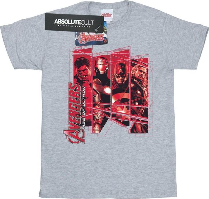 Image du produit Mens Avengers Team Collage T-Shirt (XL)