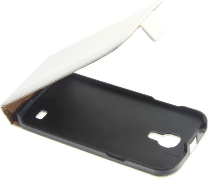 Produktbild OEM Slim leather Flip Case Galaxy S4 mini - White (Samsung Galaxy S4 mini, Samsung Galaxy S4 Zoom)