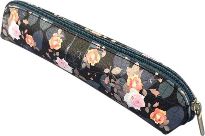BEE Astuccio portamatite Bee-bee Mini Roses in nero